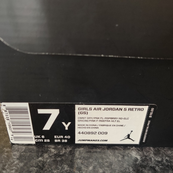 Jordan 5 cement grey pink - Picture 15 of 16